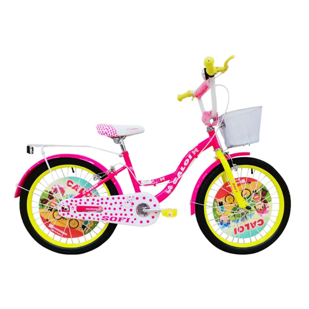 Bicicleta Caloi Sofi Aro 20" color Fucsia