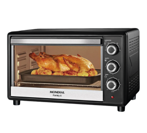 Horno Eléctrico Mondial Family II FR-42 220v - Negro