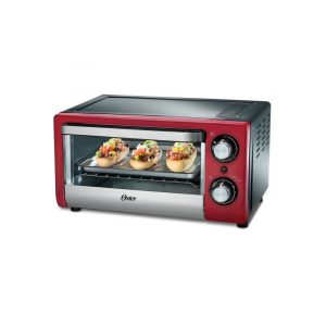 HORNO ELECTRICO OSTER 10L TSSTTV10LTR-057-1 1000W C/3 FUNCIONES ROJO