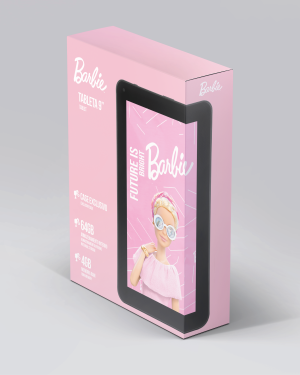 TABLET KID ANDROID MULTILASER NB620 QC/64GB/4G/9"/WIFI/ROSA BARBIE