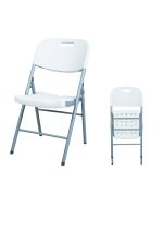 SILLA PLEGABLE UNIQUE BLANCA SPB