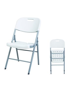 SILLA PLEGABLE UNIQUE BLANCA SPB