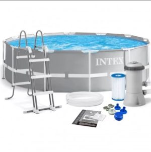 Piscina Intex 26716 Estructura Redonda 8592L con Filtro