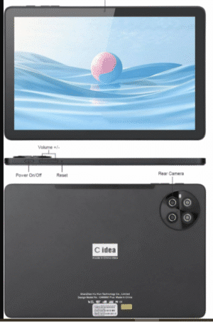 Kit Tablet C Idea CM8800 Plus 10.1" Wi-Fi + Accesorios