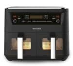 FREIDORA MIDAS AIR FRYER DUAL ELITE 8LTS NEGRO