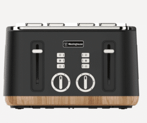 TOSTADORA WESTINGHOUSE RETRO 4 LADOS NEGRO WKTTB809BK