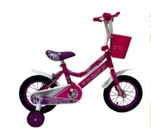 BICICLETA MILANO ARO 12" FIORENZA FUCSIA CON LLANTAS Y CAMARAS 4101206MRAF