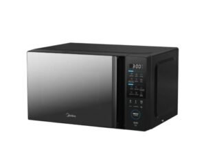 Microondas Midea 20L Negro Vidrio Espejado