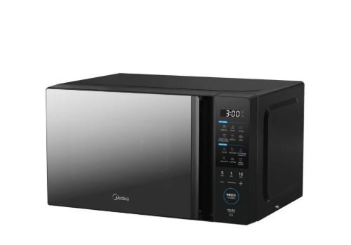Captura Microondas Midea 20L Negro Vidrio Espejado