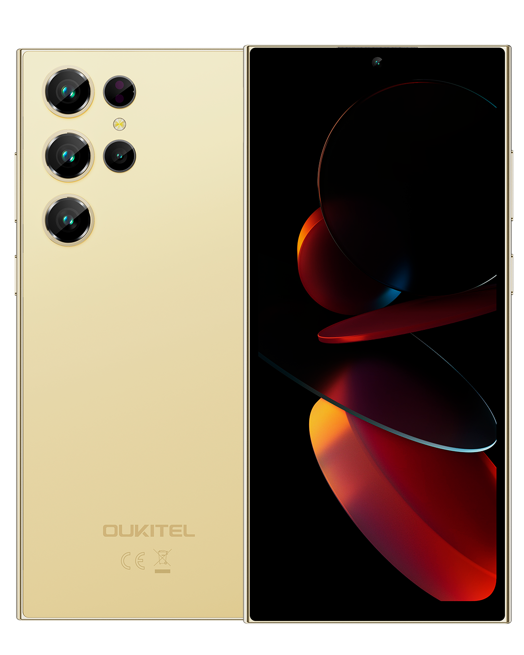 Celular Oukitel C61 Gold Celular Oukitel C61 128GB
