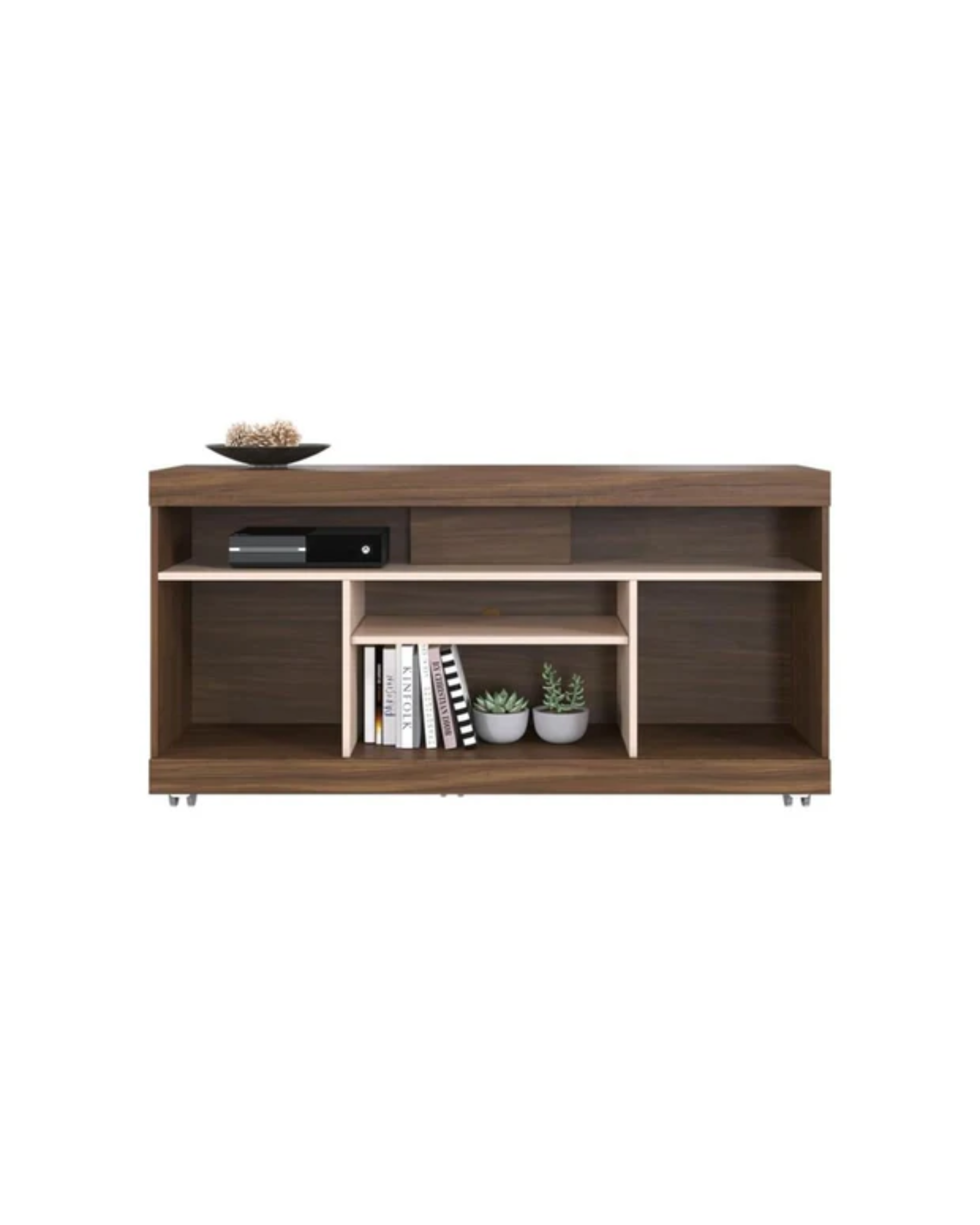 RACK PARA TV COLIBRI,MOD. YARA - NOGUEIRA OFF WHITE RACK PARA TV