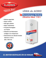 TERMOCALEFÓN JAMES - 110L.
