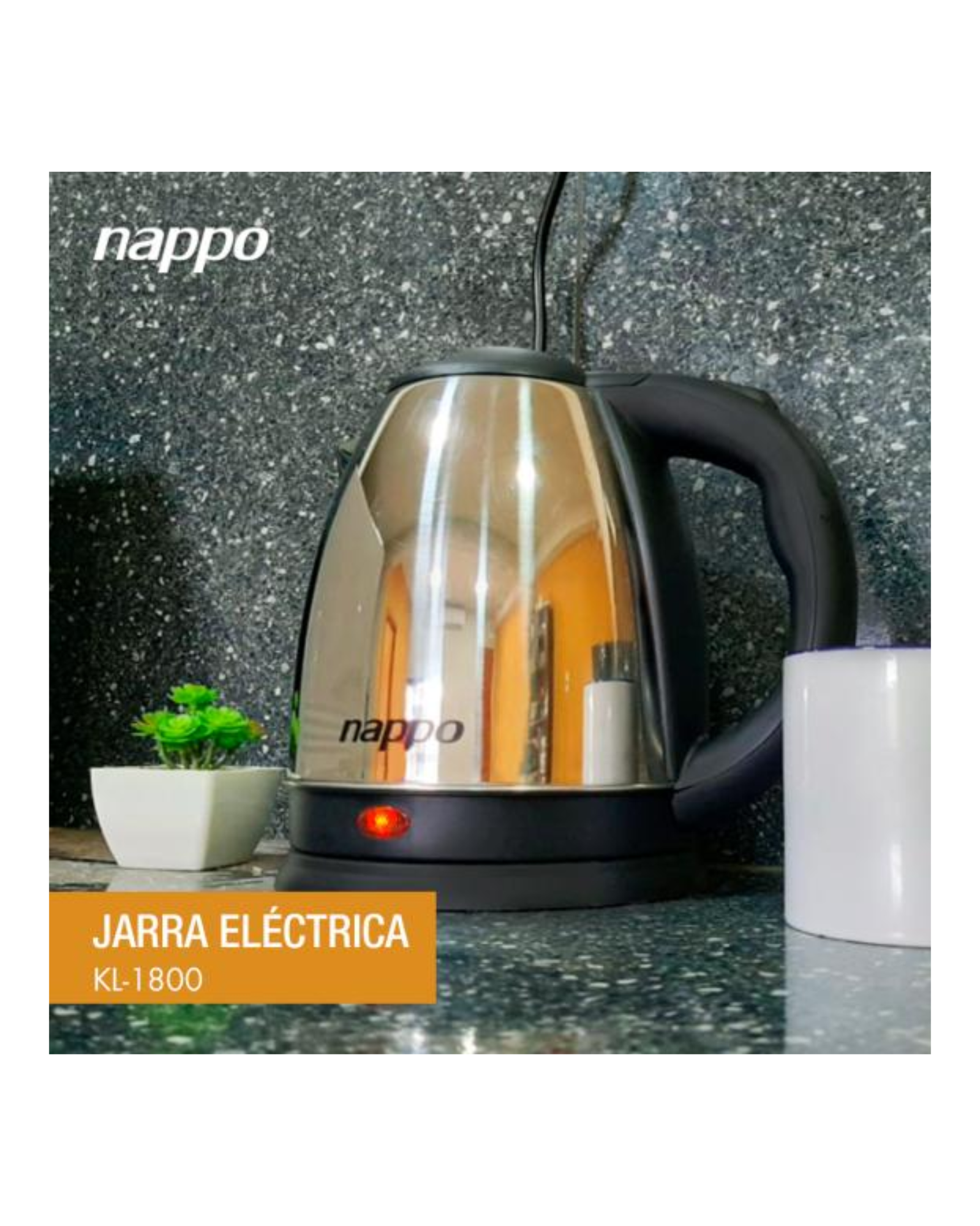 HERVIDORA NAPPO KL-1800 – INOX HERVIDORA NAPPO KL-1800 - INOX