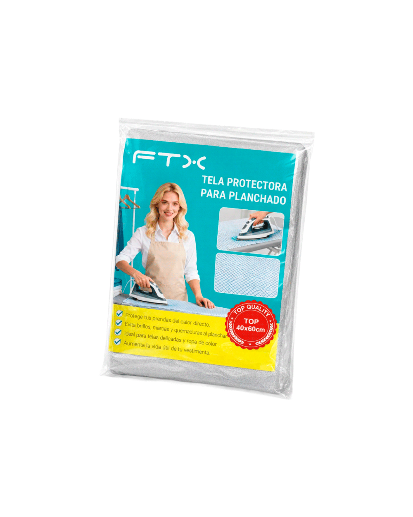 PLANCHA FTX A VAPOR CERAMICO/SECO – EI2-22 – 2200W + PROTECTOR TERMICO DE PLANCHADO PLANCHA FTX A VAPOR CERÁMICO/SECO - EI2-22