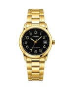 RELOJ CASIO 3363 - ANALOG. DAMA. MALLA DORADA