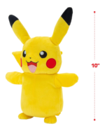 JUGUETE INTERACTIVO POKEMON PELUCHE PIKACHU - 10" - JAZWARES