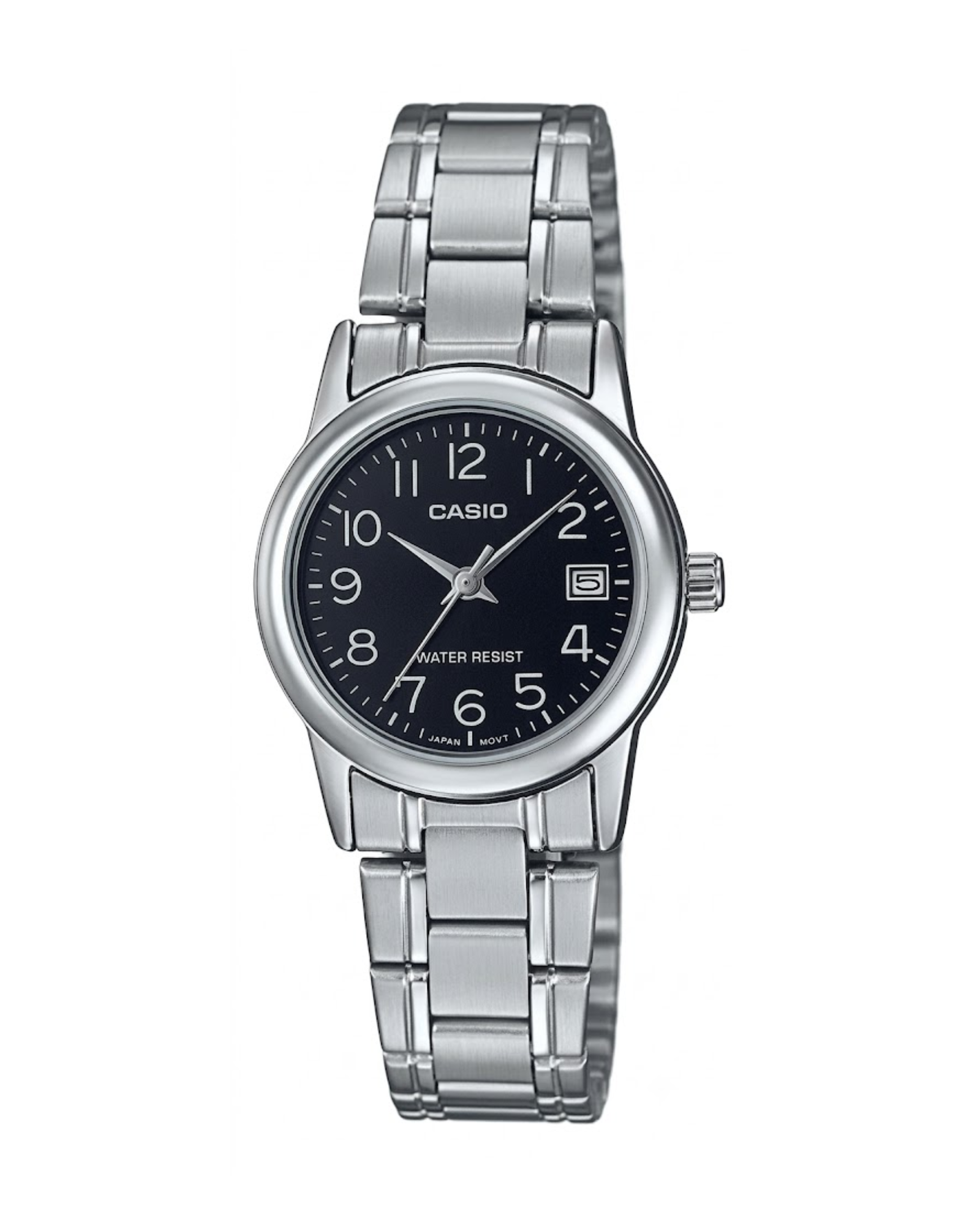 RELOJ CASIO 3363 - ANALOG. DAMA. MALLA ACERO PLATA - F. NEGRO - LTP-V002D-1BUDF RELOJ CASIO 3363 - ANALOG. DAMA. MALLA ACERO PLATA - F. NEGRO - LTP-V002D-1BUDF