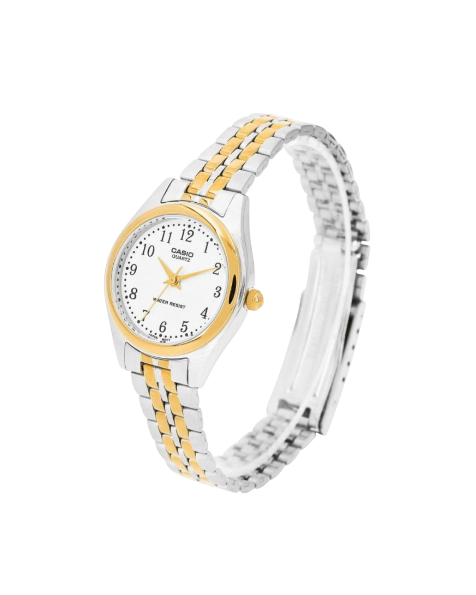 RELOJ CASIO 1330 – ANALOG. DAMA. MALLA ACERO PLATA-DORADO RELOJ CASIO 1330 - ANALOG. DAMA. MALLA ACERO PLATA-DORADO