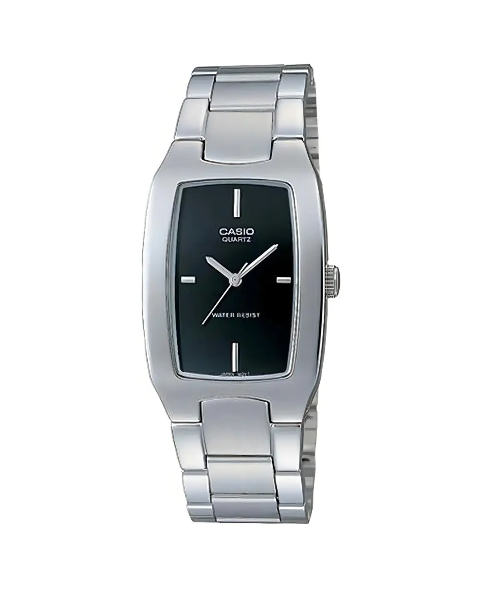 RELOJ CASIO 1330 - ANALOG. DAMA. MALLA ACERO GRIS - F. NEGRO CUADRADO RELOJ CASIO 1330 - ANALOG. DAMA. MALLA ACERO GRIS - F. NEGRO CUADRADO