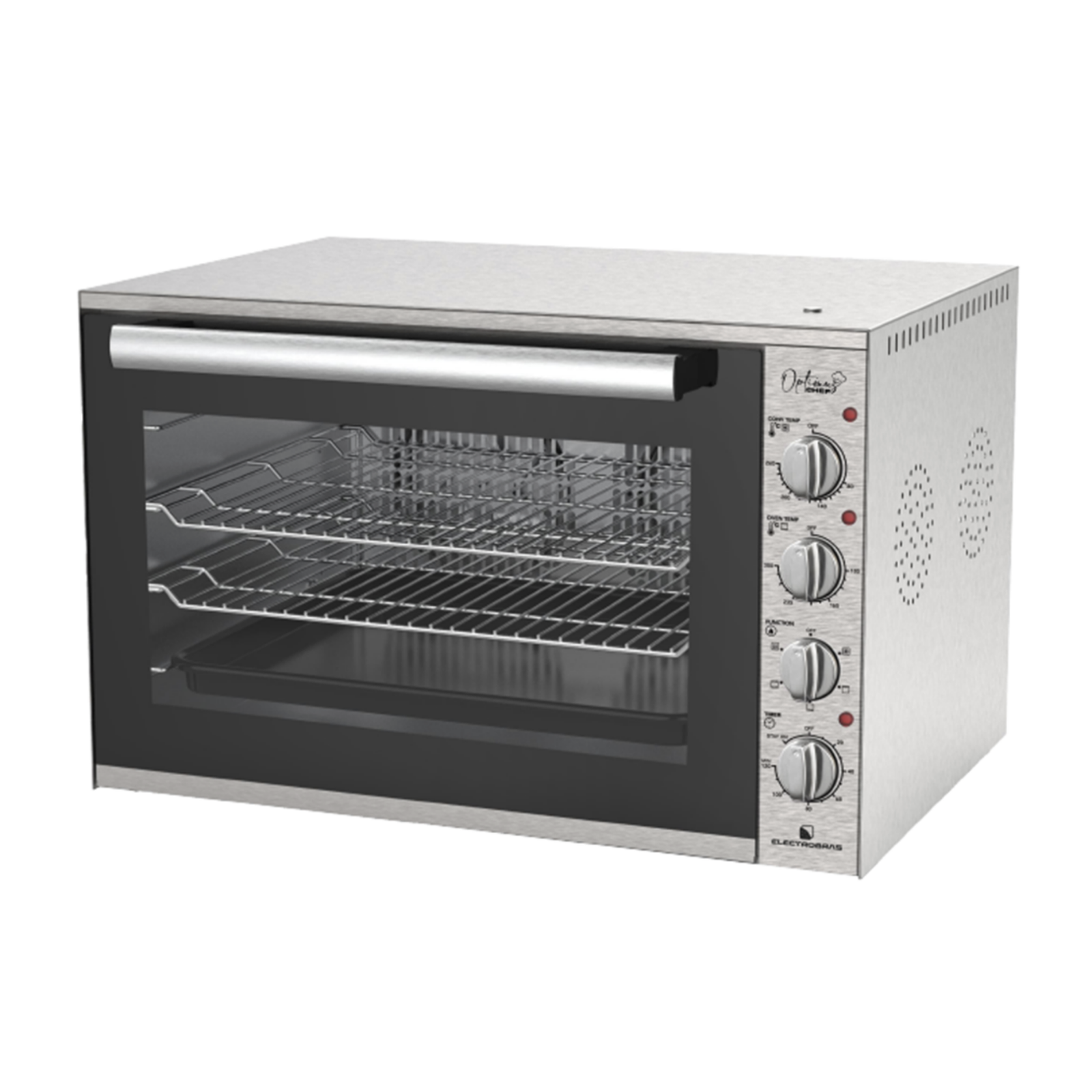 HORNO Y AIR FRYER ELECTROBRAS 110L - OPTIMUS CHEF - EBHAF-110 - 3000W HORNO Y AIR FRYER ELECTROBRAS 110L - OPTIMUS CHEF - EBHAF-110 - 3000W