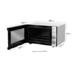 Horno Eléctrico Mueller Sonetto 50 litros MFB50F Blanco